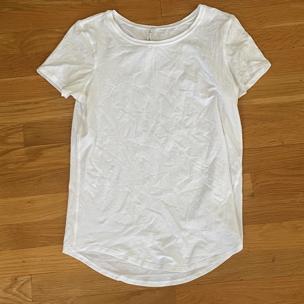 White Lululemon Top